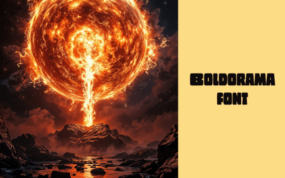 Boost Your Brand with Boldorama: A Striking Display Font