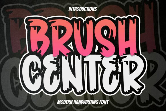 Boost Your Campaign with Brush Center: A Vibrant Display Font