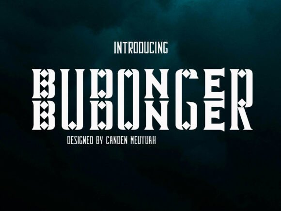 Budonger: A Bold and Stylish Font for Crafters