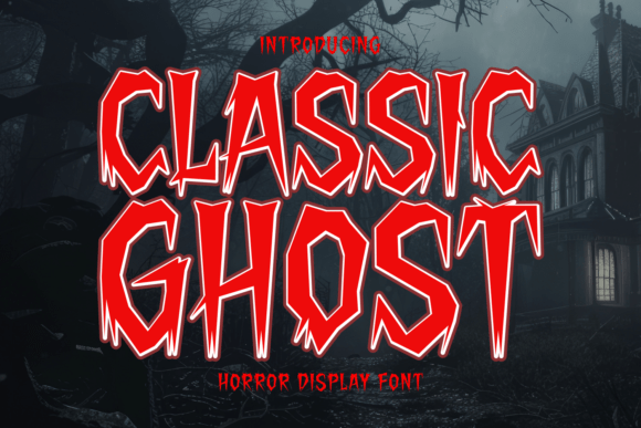 Discover Classic Ghost: A Hauntingly Elegant Display Font