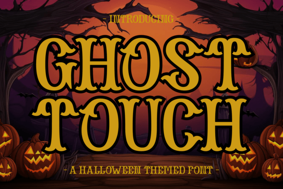 Enhance Your Brand with Ghost Touch: A Spooky Display Font