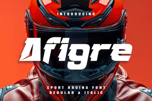 Enhance Your Web Design with Afigre Racing Font
