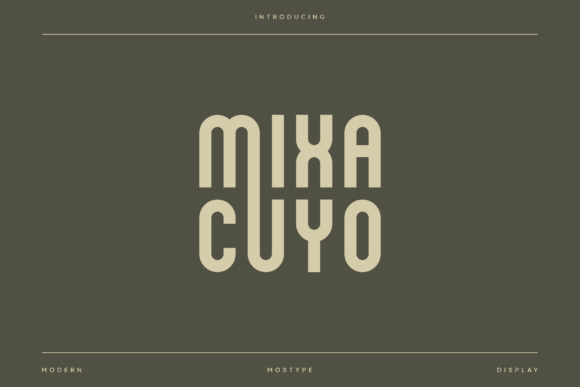 Enhance Your Web Design with Mixacuyo Font