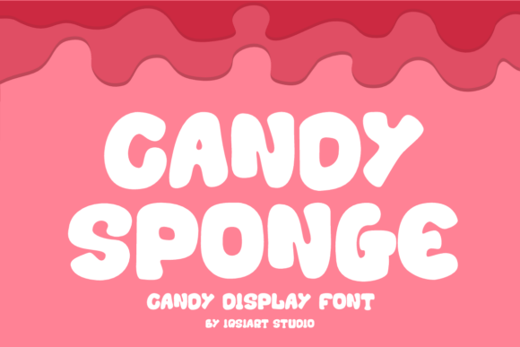 Introducing Candy Sponge: A Sweet and Playful Display Font