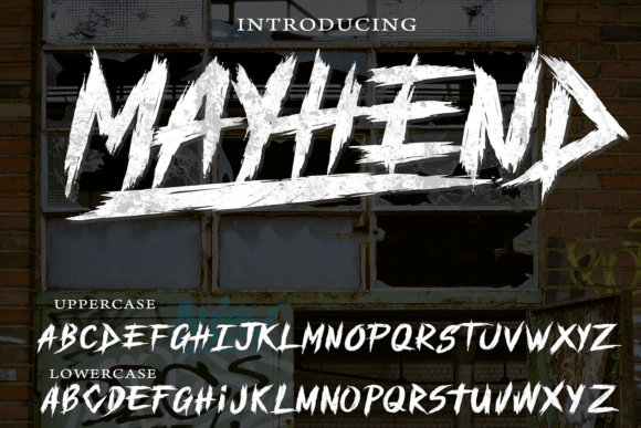 Mayhend: A Unique Display Font for Creative Web Design
