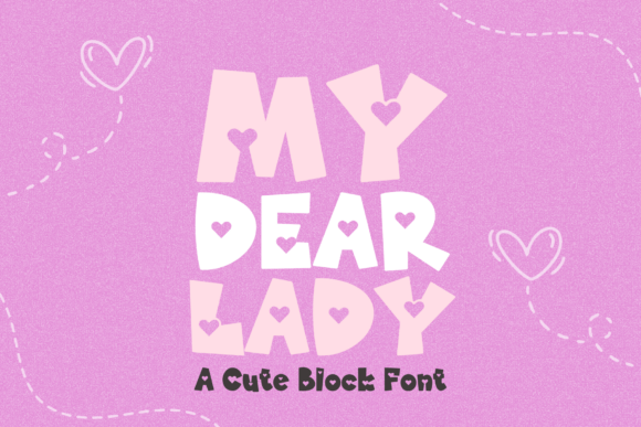 My Dear Lady: A Playful Font for Creative Web Design
