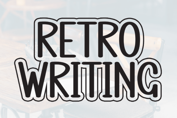 Retro Writing: A Charming Display Font for Web Design