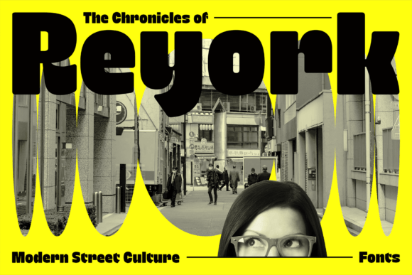 Reyork: A Bold and Modern Typeface for Crafters