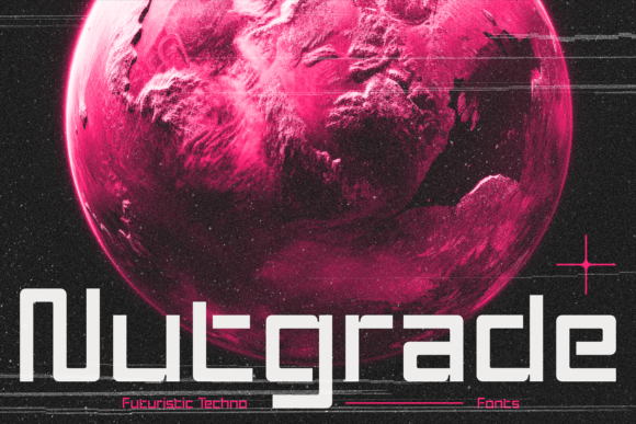 Transform Your Brand with Nutgrade: A Futuristic Display Font