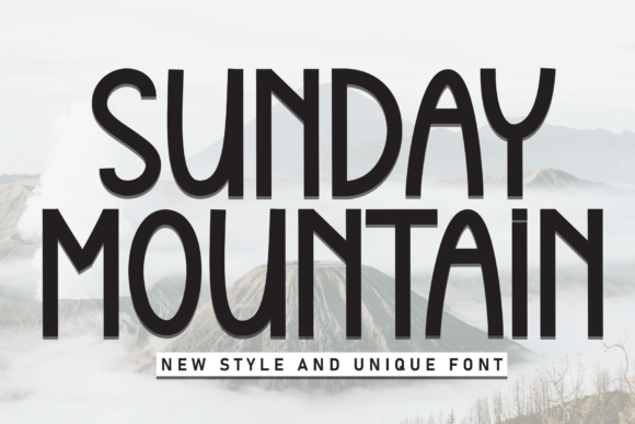 Transform Your Brand with Sunday Mountain Font