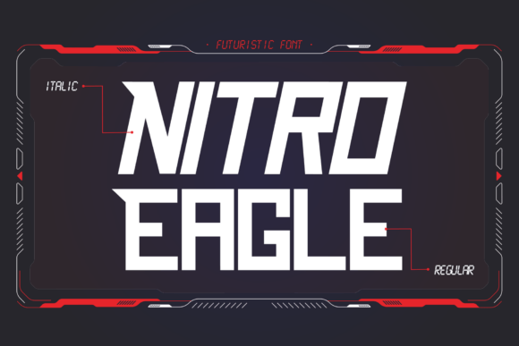 Unleash Creativity with Nitro Eagle: A Bold Display Font
