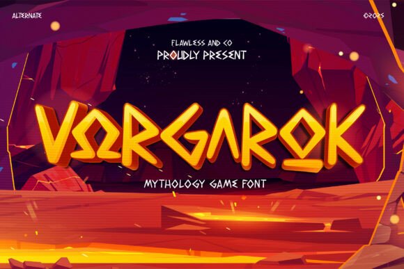 Vorgarok: A Bold and Mystical Font for Crafters