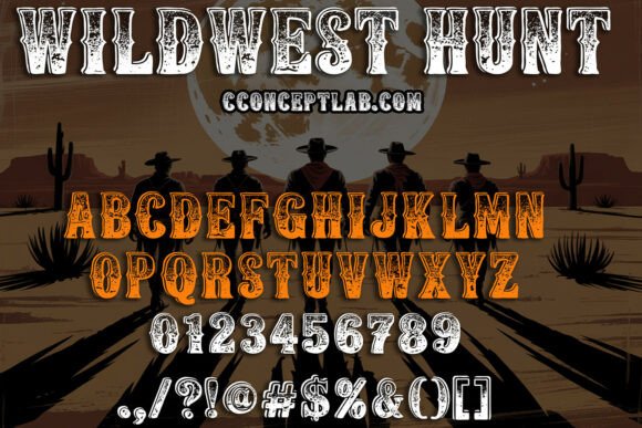 Wildwest Hunt: A Font for Bold and Memorable Branding